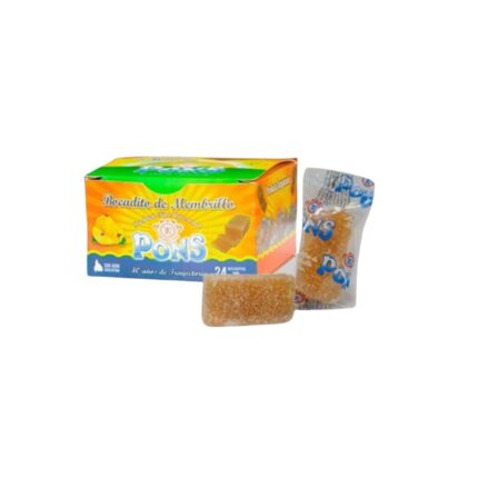 Bocaditos de Membrillo caja 24 un x 30 gr x6 - PON
