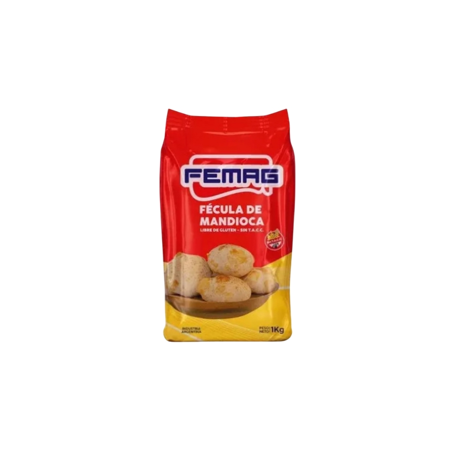 Fecula Mandioca FEMAG x 1 Kg sin TACC