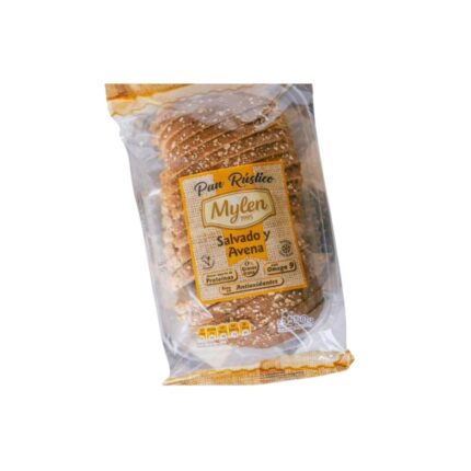 Pan rustico Salvado y Avena x 550 gr - MYLEN