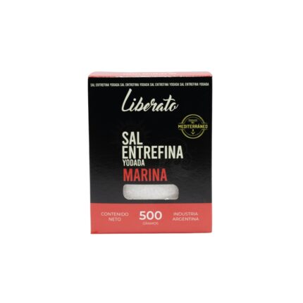 Sal Marina Entrefina LIBERATO estuche x 500 gr x 1