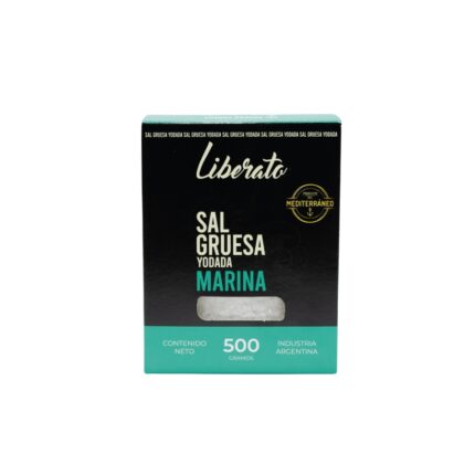 Sal Marina Gruesa LIBERATO estuche x 500 gr – x10