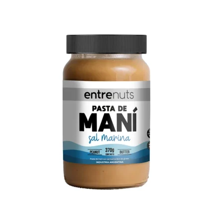 Pasta de mani con Sal marina x 370gr - ENTRENUTS
