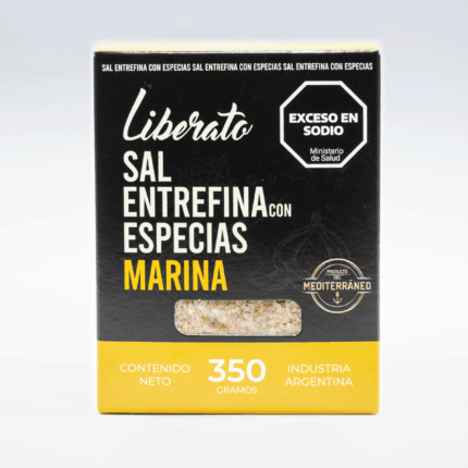 Sal Marina Entrefina Especias LIBERATO x350gr x 10