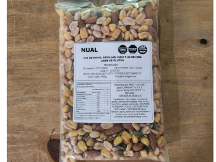 MIX Salado SIN TACC x 400gr