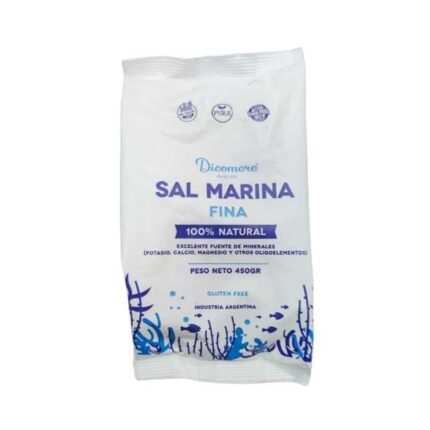 Sal marina fina x 450gr - DICOMERE