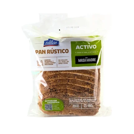 Pan rustico Activo con semillas x 560 gr - LA FRAN