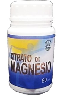 Citrato de Magnesio (pote por 60 comprimidos)