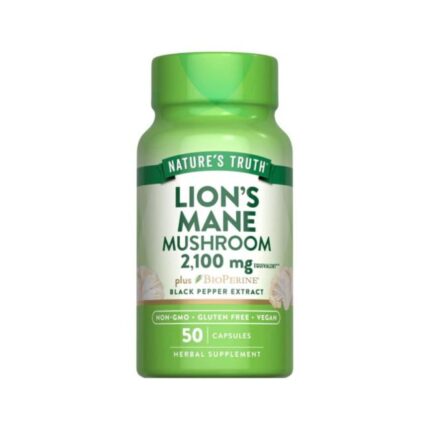 Melena de leon 2100mg x 50caps - NATURE´S TRUTH