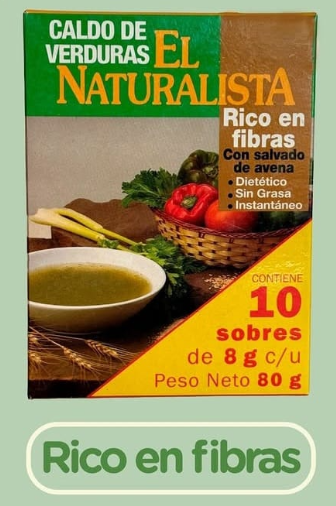 Caldo rico en Fibras (10 x 8gr) - EL NATURALISTA
