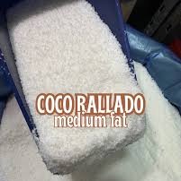 Coco Rallado medium fat x bulto 25kg