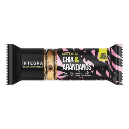 Galletitas integrales chia y arandano x 200gr - IN